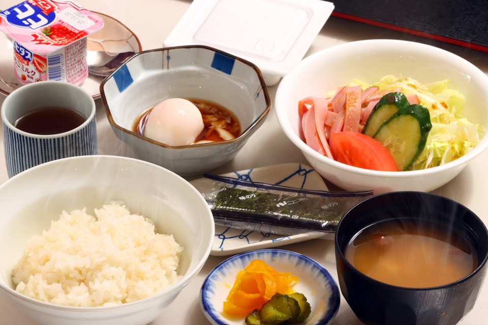 朝ごはんの一例